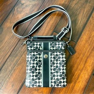Coach Signature Logo Crossbody Bag